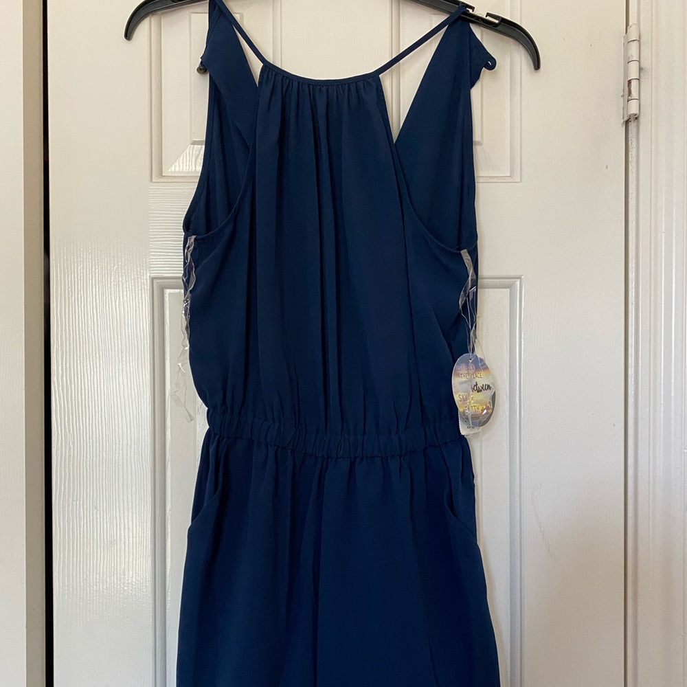 Navy blue Romper